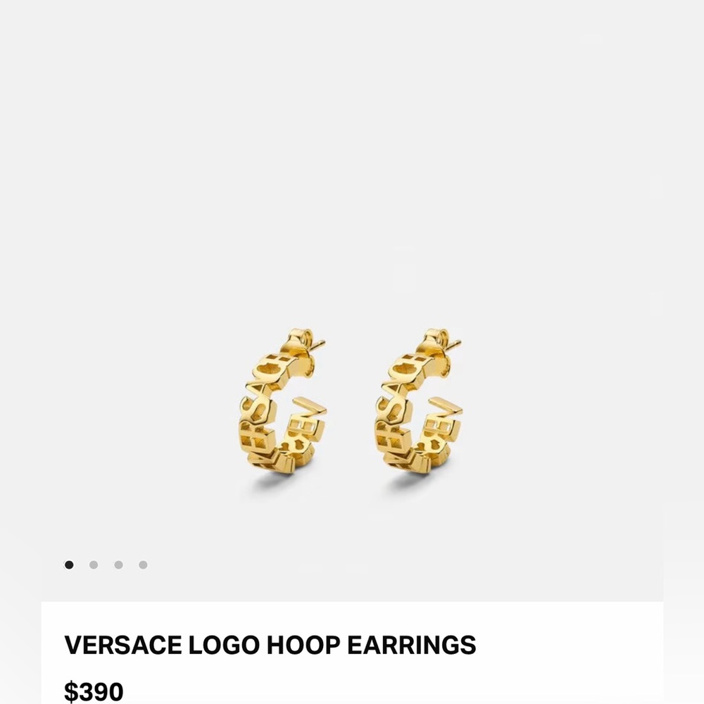 Authentic Versace Earings - Picture 2 of 6